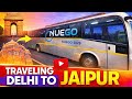 Delhi to Jaipur Journey in Electric Bus ⚡ NUEGO Full Review