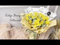 How To Wrap Tulip Hand Bouquet ​|| Flower Bouquet Wrapping Technique & Ideas || 螺旋花腳手綁郁金香花束 || 花束包装