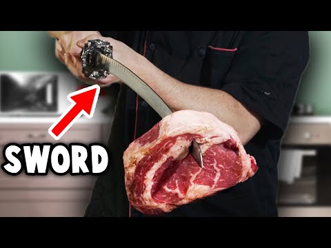 We Made This Pro Chef Cook Using Only a Katana