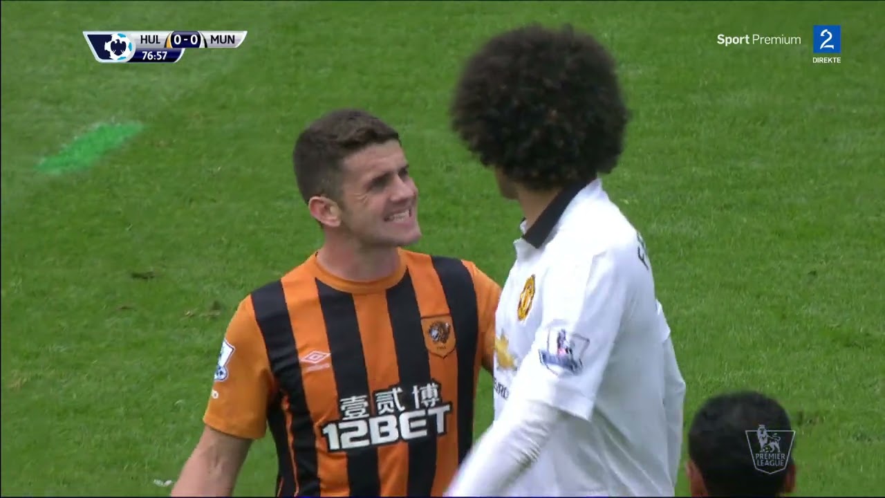 Fellaini red card vs Hull City