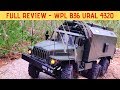 FULL REVIEW - WPL B36 URAL 4320 | BEST WPL RC MODEL | RC WITH POPEYE