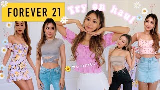 HUGE FOREVER21 TRY ON HAUL \& STYLE | NEW IN Summer 2020 🌼