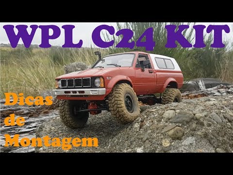rc-review-4---wpl-c24-kit-crawler-truck-1:16---montagem-e-customização