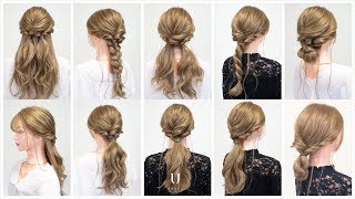 簡単 可愛い Wヘアアレンジ １０の髪型 Youtube