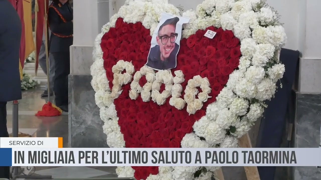Palermo. In migliaia per l’ultimo saluto a Paolo Taormina