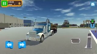 Tır Simülatörü Bölüm 2 Çekici Simülatörü. Trucker Parking 3d Truck Game Eğlenceli Çocuk videoları screenshot 3