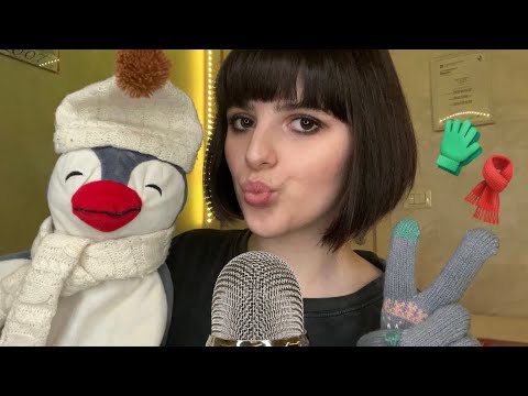 ASMR Fabric Sounds🧸🧶 (scratching, fabric on mic)
