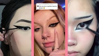 Viral eyeliner tutorial 2023 | eye makeup tutorial tiktok compilation