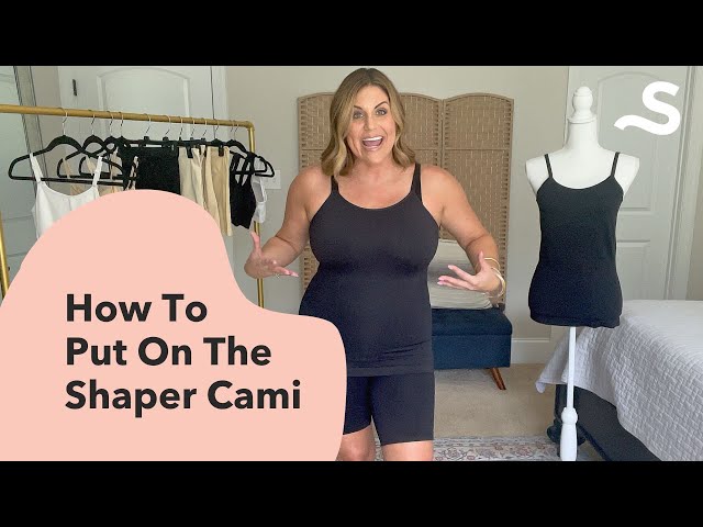 How To Put On The Shaper Cami - Step by Step Tutorial 