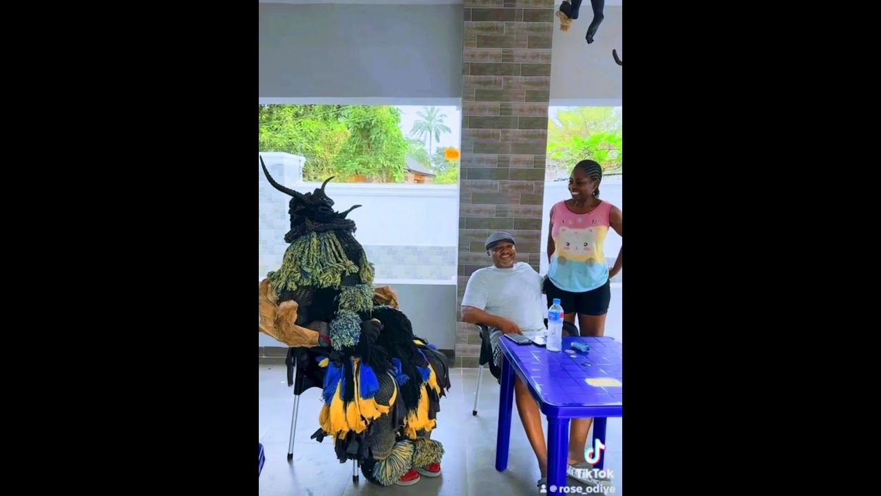 The gods came visiting and prayed for us...