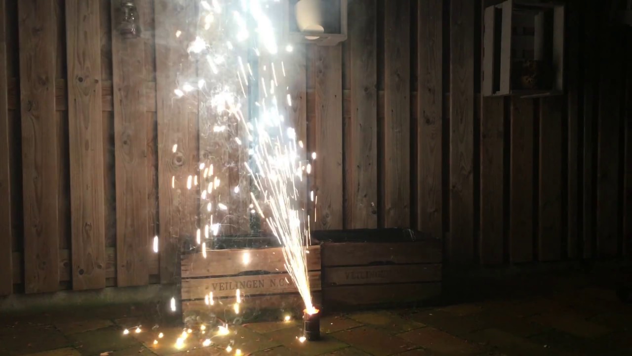 Testen Lidl Categorie 1 Vuurwerk 2016 [Junior Fountain Fun] YouTube