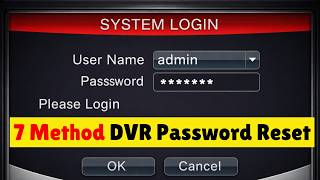 7 Method To recover DVR Password by Technicalth1nker | CCTV DVR Password Reset