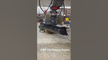 CMP Attachments Tilt/Rotating Grading Bucket #businessoperator #construction #excavator