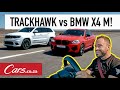 Drag Race: Jeep Trackhawk vs BMW X4 M