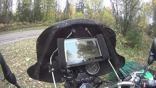 Камера заднего вида на мотоцикл