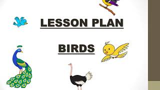 LESSON PLAN ON BIRDS../KINDERGARTEN LESSON PLAN/ PRESCHOOL TEACHING.