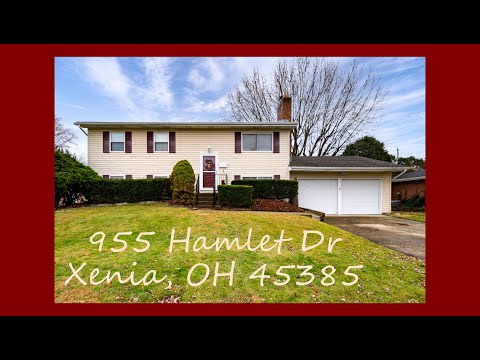 955 Hamlet Dr, Xenia, OH home video tour