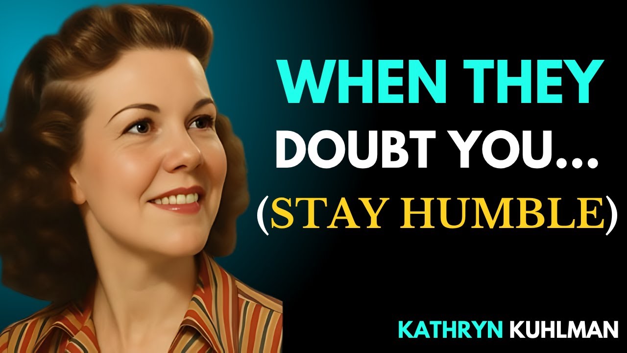 How to Stay Calm & Unshakable No Matter What People Say or Do | Kathryn ...