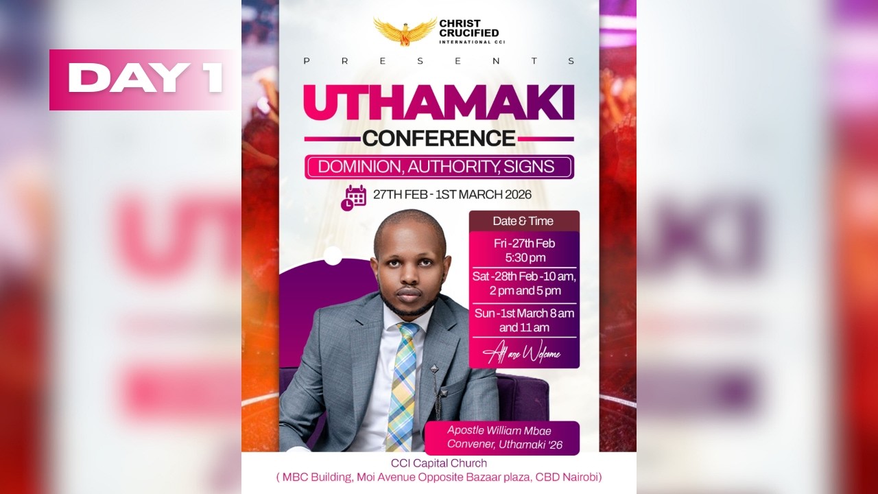 THE BIRTH OF POWER | UTHAMAKI CONFERENCE🔥 | Day 1 | 27 Feb | Apostle William Mbae