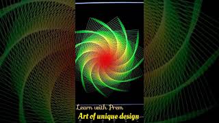 Art of unique design #shorts #python #youtubeshorts #coding