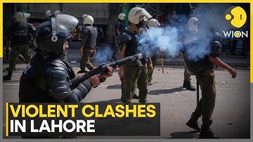 Pakistan: Security Forces & TLP Supporters Clash Ahead of Pro-Palestine March in Lahore | WION News