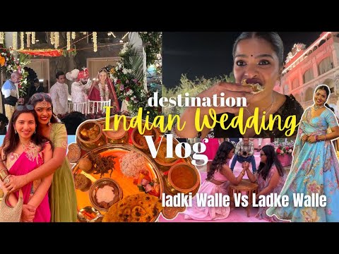 attended BIG FAT INDIAN WEDDING 💍🌷 in JAIPUR Vlog | had Rajasthani food, stay at FANCY tent