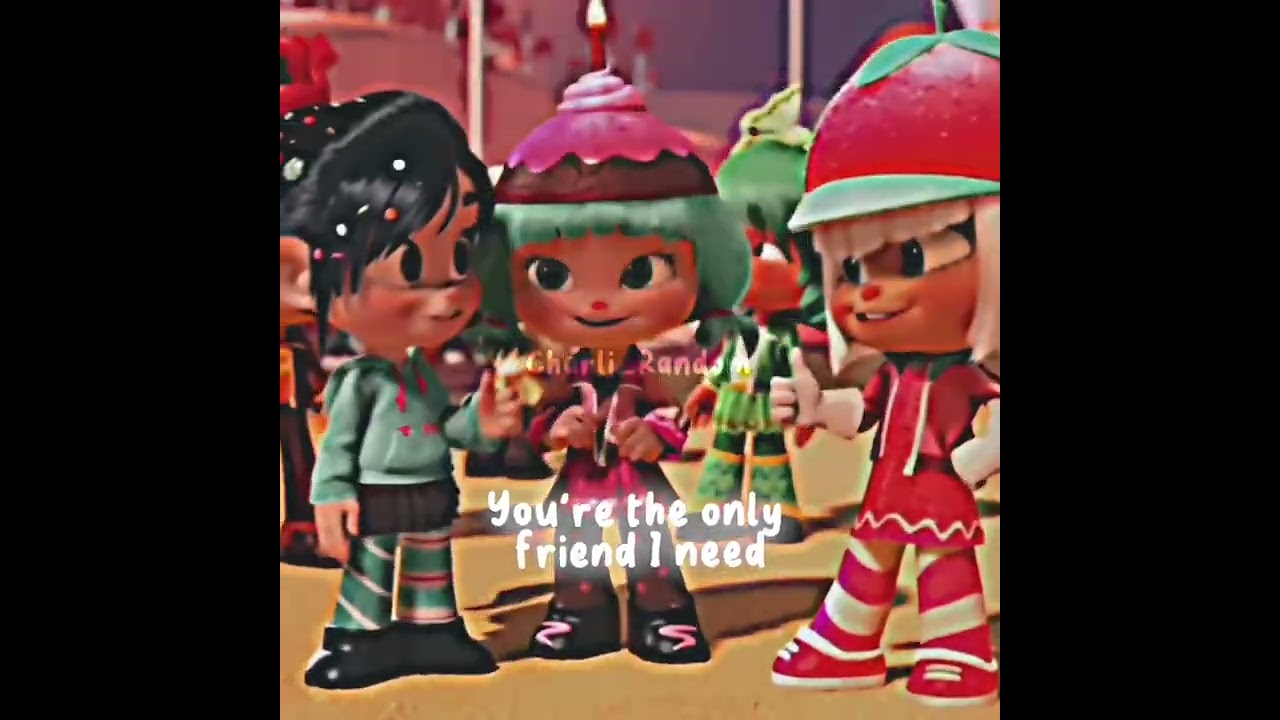 Vanelope, Taffyta and Candlehead Edit🩷💚💖