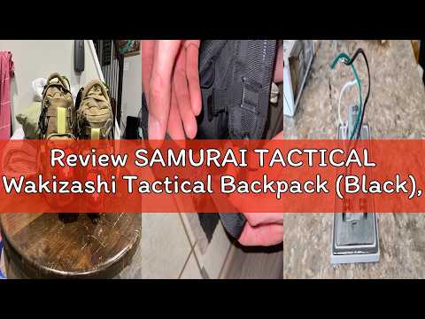 Review SAMURAI TACTICAL Wakizashi Tactical Backpack (Black), One Size, (ZPB001EC-008)