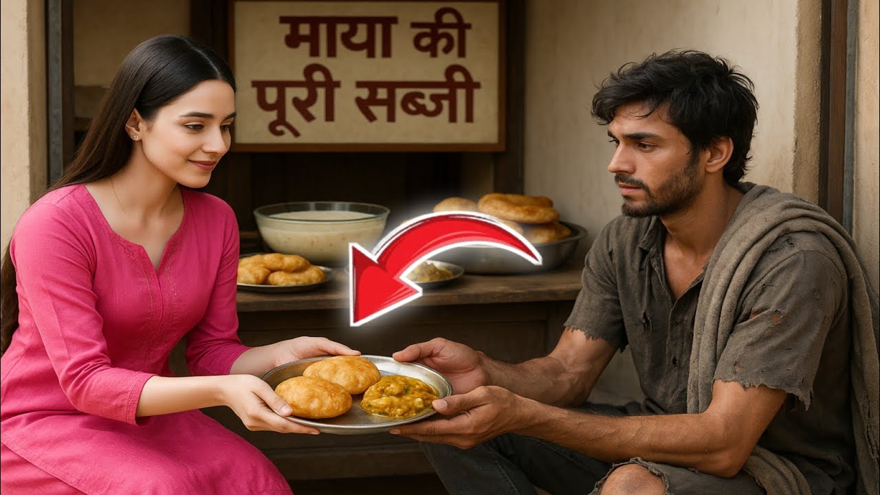 लड़की ने भिखारी समझ खाना खिलाया, लेकिन बदले में भिखारी ने जो किया,पूरी इंसानियत कांप गई ।sachikahani
