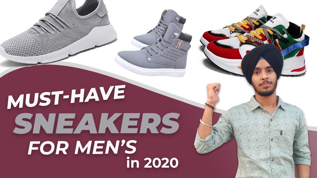 Top 5 Sneakers for Guys in 2020 | Men's Casual Shoes Guide | Manjot ...