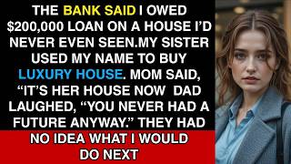 Details My Sister Took a $200000 Loan in My Name to Buy a House and My Parents Begged Me to Stay Quiet Update