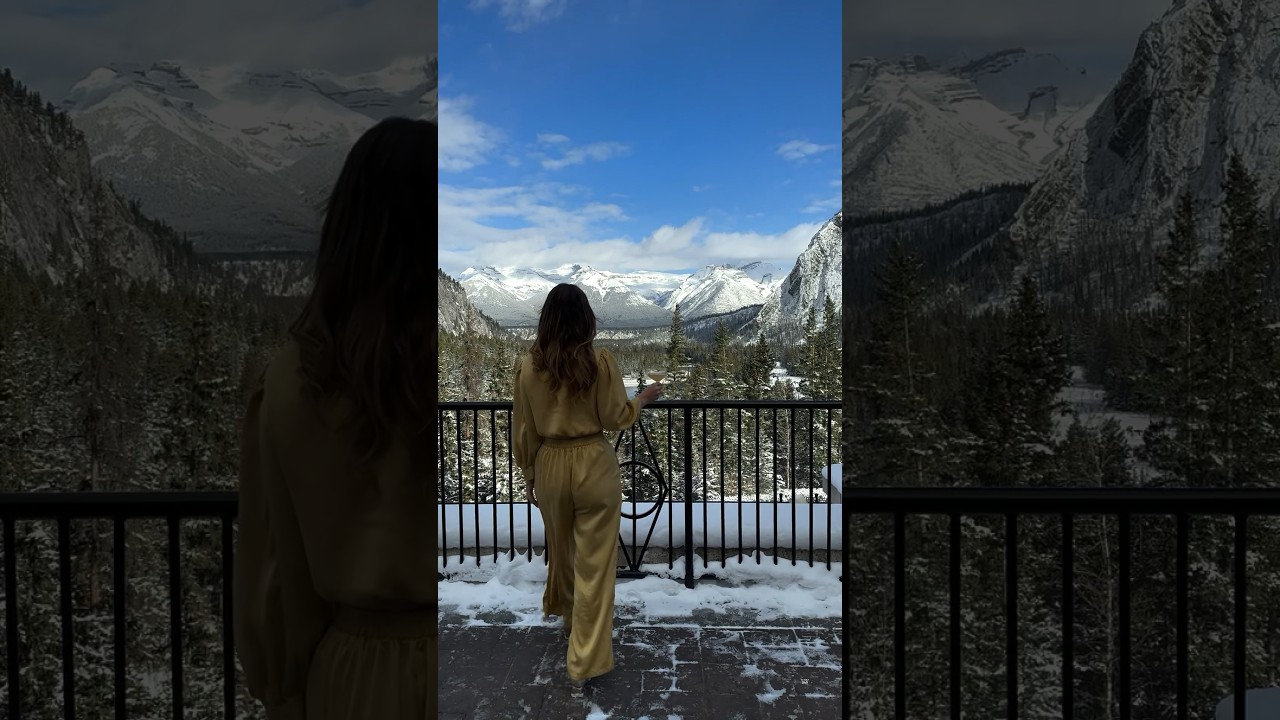 Eating like a Queen in a 5 star castle in the Rocky Mountains 📍 Fairmont Banff Springs  