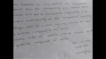 Csir net chemical sciences solved problem