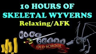 Loot from 10 Hours of Killing Skeletal Wyverns OSRS
