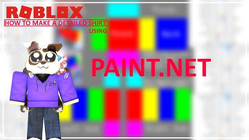 Tutorial  - How to make a Detailed Roblox Shirt - Using Paint.NET