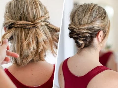 Quick And Easy Bridesmaid Hairstyles Youtube