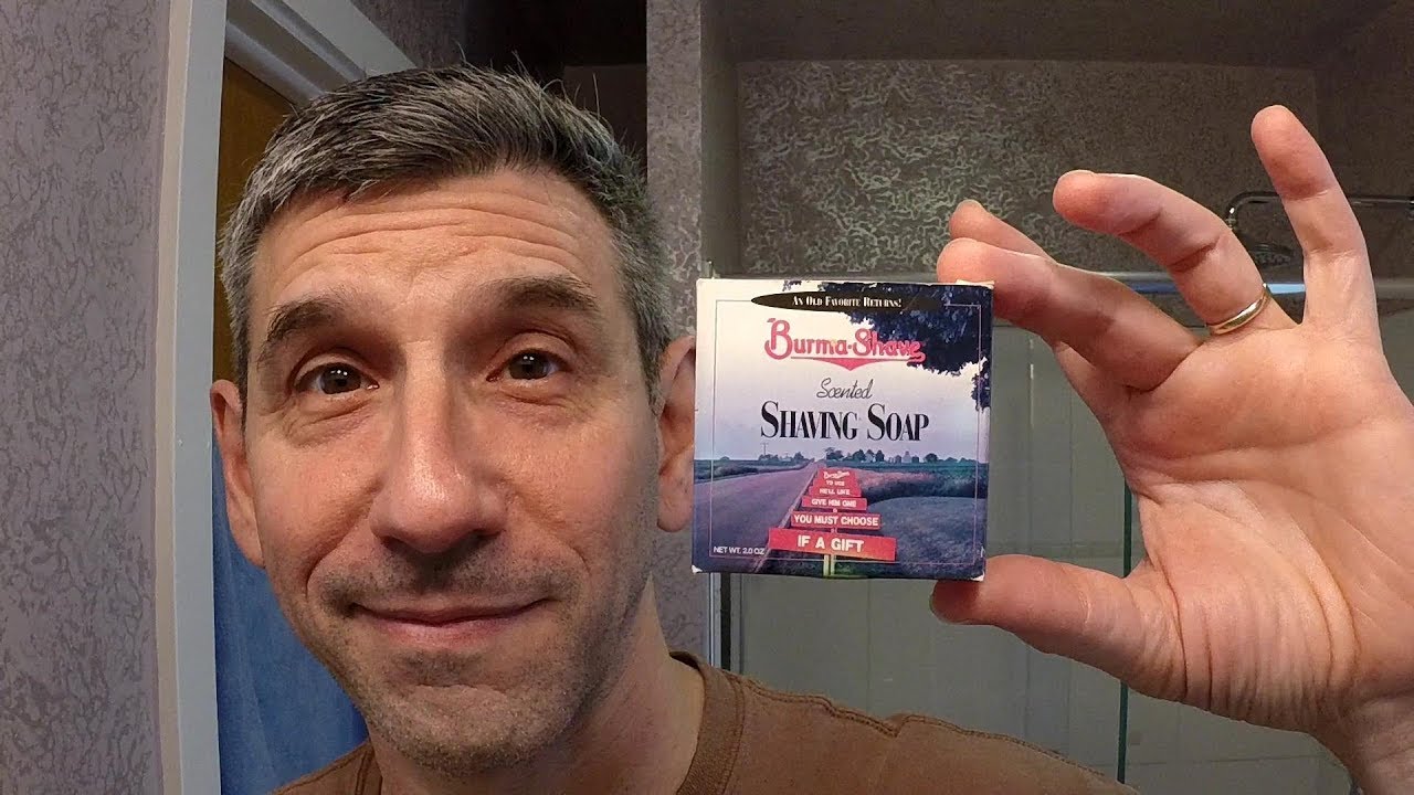 burma shave shaving soap