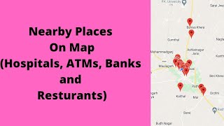 Current Location and Nearby Places On Map in Android Studio |Java| Android Studio Tutorial screenshot 4