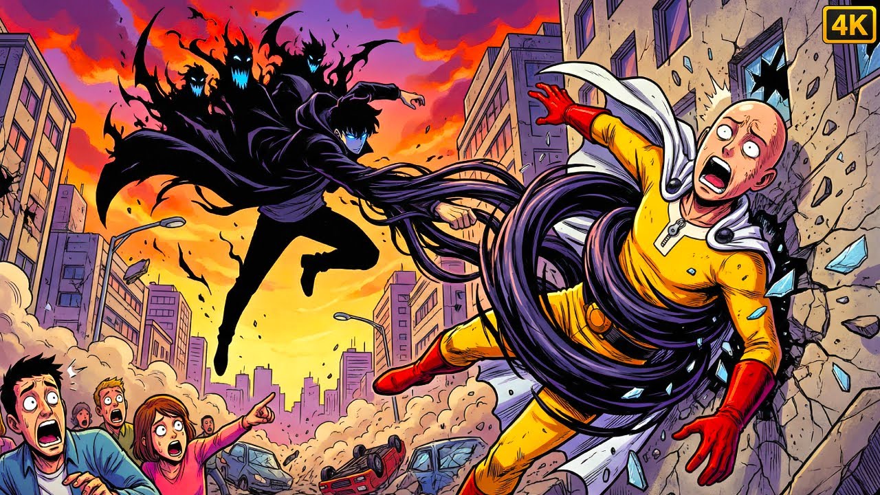 What If Sung Jin-woo Entered The One Punch Man Universe?