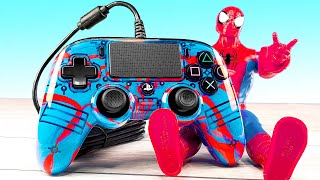 Customize your PS4 Controller *Satisfying* ASMR with Relaxing Music