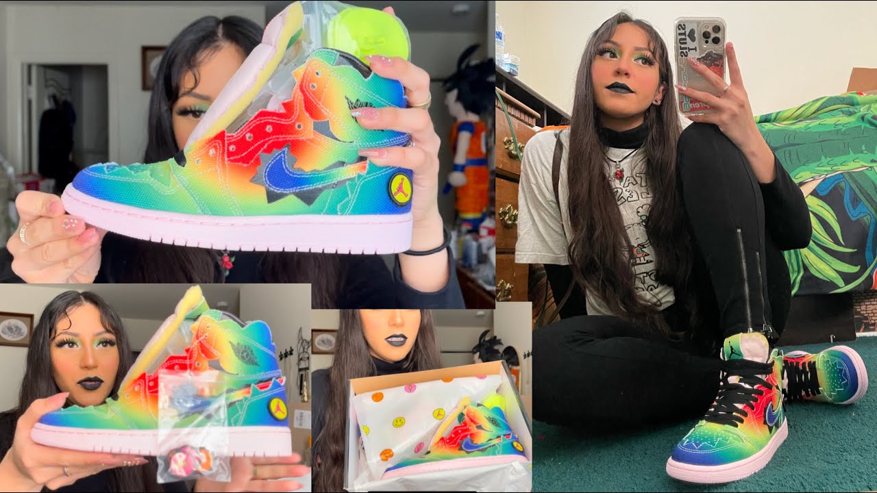 J BALVIN x AIR JORDAN 1 // Unboxing 