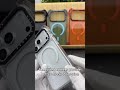 pastel clear look + shockproof protection for daily use.#ClearPhoneCase#MagneticPhoneCase #PhoneCase