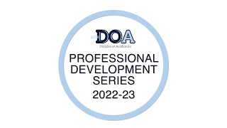 PD Series (ESS) Deconstructing the Standards (Module 1) - October 6, 2022