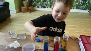 Galt Science Lab - Part 1 Unboxing and Colour Mixing
