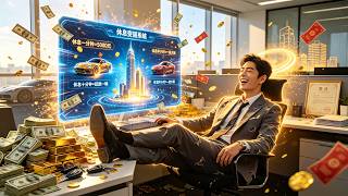 Nghỉ ngơi: 5k/phút, siêu xe, nhà, công ty. Kẻ nghèo lên đỉnh! screenshot 1