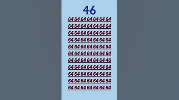 can you find 46 in 5 seconds? #wordpuzzlegame #game #mathematics #mindbendingquiz #puzzle