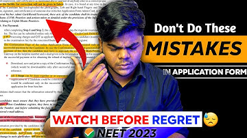NTA biggest Updates😱| Must see before filling NEET 2023 Application Form 🔥