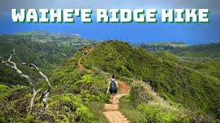Waihee Ridge Maui Hike Guide  Best Hikes On Maui  With DRONE!