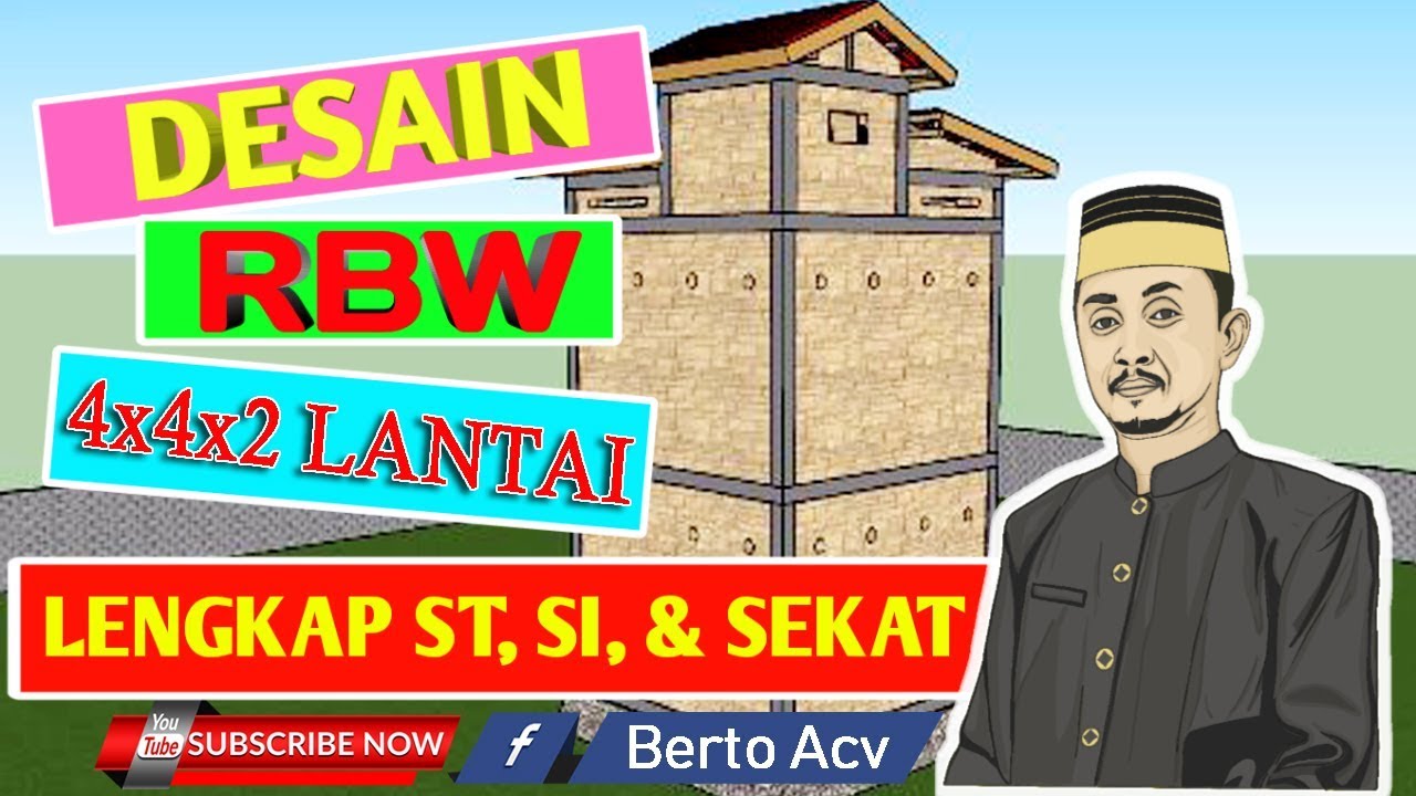  Desain  Sederhana rumah  burung  walet  RBW 4x4 2  Lantai YouTube