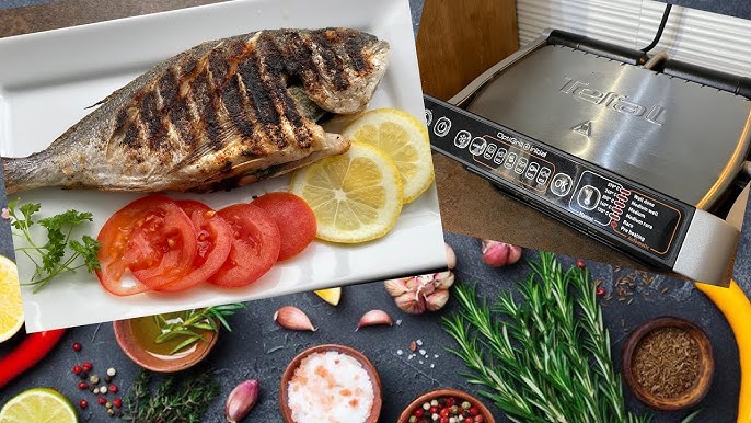 How to grill fish  Tefal OptiGrill Smart Grill 